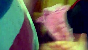 stepmom's dirty panties covered in hot cum load