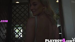 Raw Big Tits Blonde Teen Rips Clothes Poses Naked After Steamy Striptease