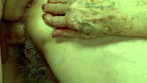 wanna see blonde granny's pussy licked then drilled balls deep?