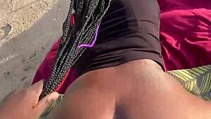 that shy teen neighbor sneaks out again for the monster bbc thrill