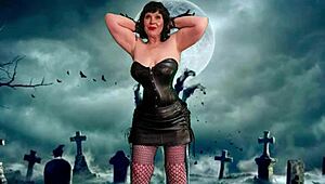 Rockin Granny Midnight POV Cocksucking Closeup