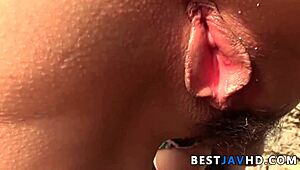 megumi haruka strips fast deepthroats cock then gets pounded hard