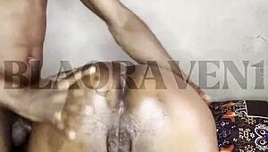 watch fingers tickle huge ass babe's dripping pussy till she squirms!