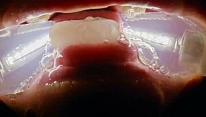 deranged cum whore rebel rhyder drowns in frozen bukkake blast from probe lens close-up!