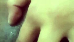 hey check this indian village babe flashing her dripping shaved pussy wet