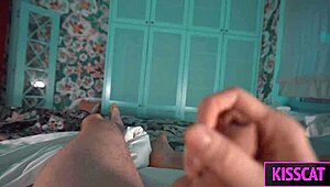 Step mom sneaks into vacation bed for son's hard pounding tonight