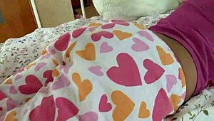 Hot russian teen masturbates her tight pussy in amateur solo video