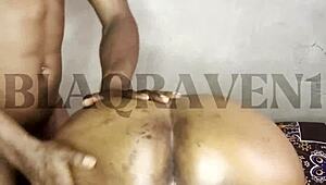 watch fingers tickle huge ass babe's dripping pussy till she squirms!