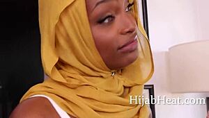 Rebellious Teen 18+ Hijab Begs Stepmom for Daddy's Breeding Cum in Taboo Deal