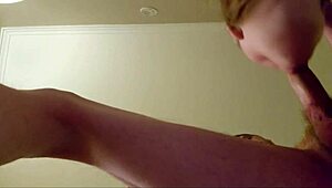 i deepthroat his fat cock then beg for a close-up creampie in my soaked milf pussy