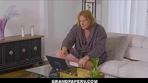 petite redhead stepgranddaughter mazy myers caught masturbating gets fucked to orgasm by evan stone stepgrandfather
