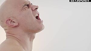 clea gaultier turns shy guy's therapy into hardcore anal pounding