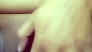 hey check this indian village babe flashing her dripping shaved pussy wet