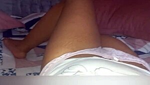 Curvy Stepmom Feels Wet Before Bed Masturbation