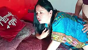 Cheating desi latina housewife milf moans rough with big natural tits on hubby