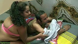 beautiful asian bhabhi sneaks in at night for hard fucking