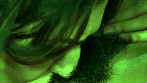 Karlee Grey's nasty thoughts about Melissa Moore lead to party sex, right?