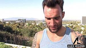 Vyxen steele drains alex legend's balls with expert blowjob ending in mouth cum explosion