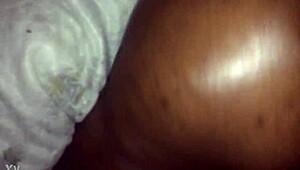 chocolate bbw wiggles her massive juicy butt seductively