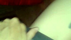 Skinny Girl Fingers Pussy in Shorts to Orgasm!