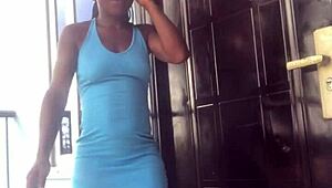 Crazy Bitch's Balcony Twerk Sparks Outdoor Ecstasy