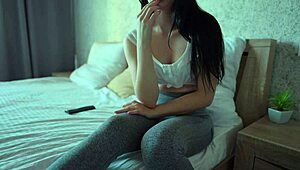 futa stepmom caught with HUGE COCK cum countdown on yoga pants 😈💦