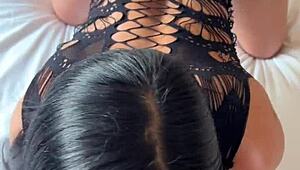 he rails venezuelan with bbc then creampies her tight coño in hotel
