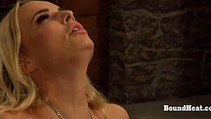 Big Boobs Lesbian Slave Kneels Licking Femdom Mistress Pussy To Orgasm