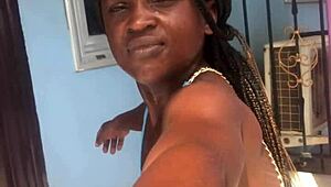 Crazy Bitch's Balcony Twerk Sparks Outdoor Ecstasy