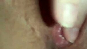 Young Brazilian Girl Masturbates Pussy On Bed Squirting Orgasm Come Watch Me Cum