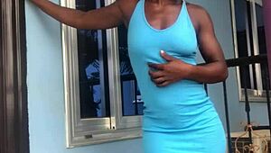 Crazy Bitch's Balcony Twerk Sparks Outdoor Ecstasy