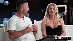 wifey andi avalon, take this massive bbc while hubby watches?