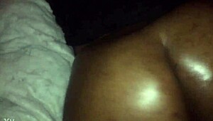 chocolate bbw wiggles her massive juicy butt seductively