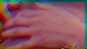 Chloe Amour's tight pussy stretched deep in intense pov pounding