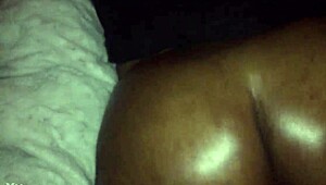 chocolate bbw wiggles her massive juicy butt seductively