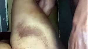 damn that creamy ebony milf's wet pussy gets banged so good!!