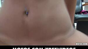 trade cash for rough outdoor gaping with this sexy czech brunette?