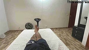 latina milf gives delicious huge cock blowjob cum swap