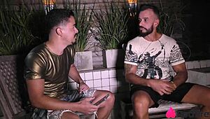 Debora Andrade calls hookup buddy for real anal with his friend