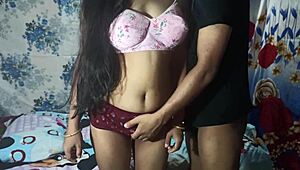 desi step sis big tits big ass get pulled hair doggy slammed hard 😈🔥 long hair yank