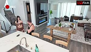 Wanna keep my new tat secret stepbro? I'll suck your cock and take creampie