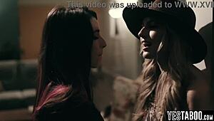 big titted sly milf therapist indulges in steamy lesbian threesome with eager patients