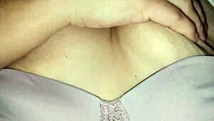 playing with stepsis wet pussy while she watches porn look how juicy it gets