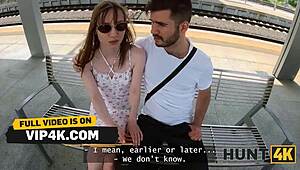 i striptease my small tits then fuck hard in office casting for new job