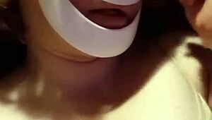 hey whore watch my webcam wife finger wet shaved pussy solo for your horny load!