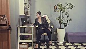 kristinaslut curvy student visits tutor rips clothes squirts wet pussy dildo bookworm