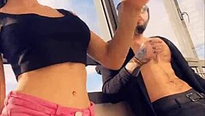 Hey sasha rose shake that ass in sexy striptease dance