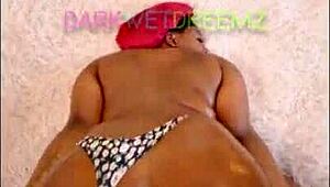 watching these big booty backshots and oiled thong throws gets me