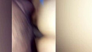 Latina Stepmom Sneaks Cock Ride Hiding from Husband