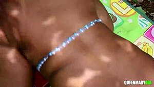 Slamming Thick BBW Bitch Ass Cum Explosion